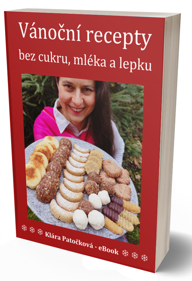 Vánoční recepty eBook bez cukru, mléka a lepku